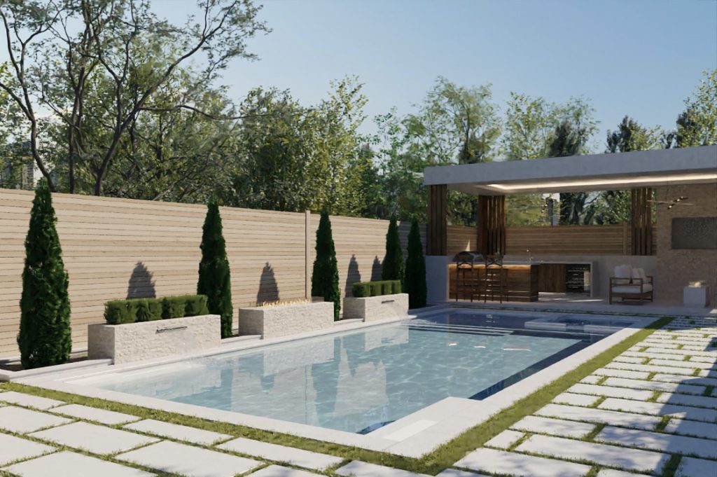Exterior Design Swimming Pool